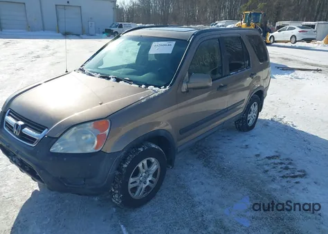 2004 Honda Cr-V Ex из США, поврежденный, VIN SHSRD788X4U222205